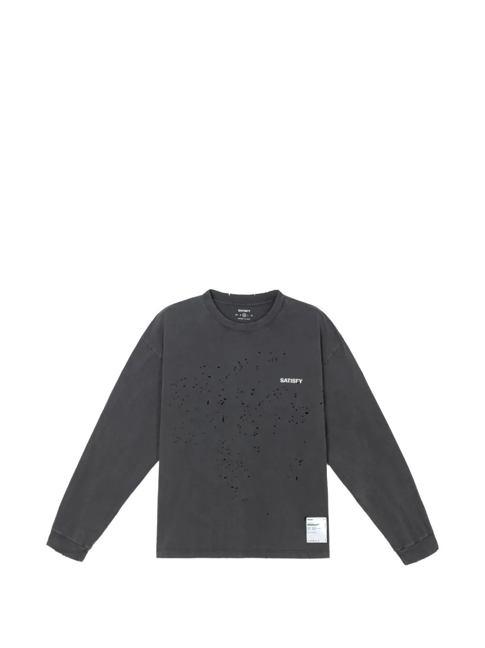 SATISFY MothTech™ 디스트레스드 긴팔 티셔츠