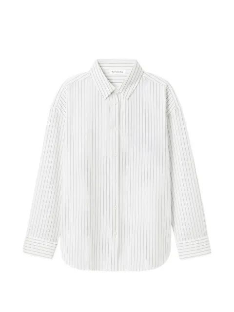The Frankie Shop 오아나 핀스트라이프 패턴 셔츠