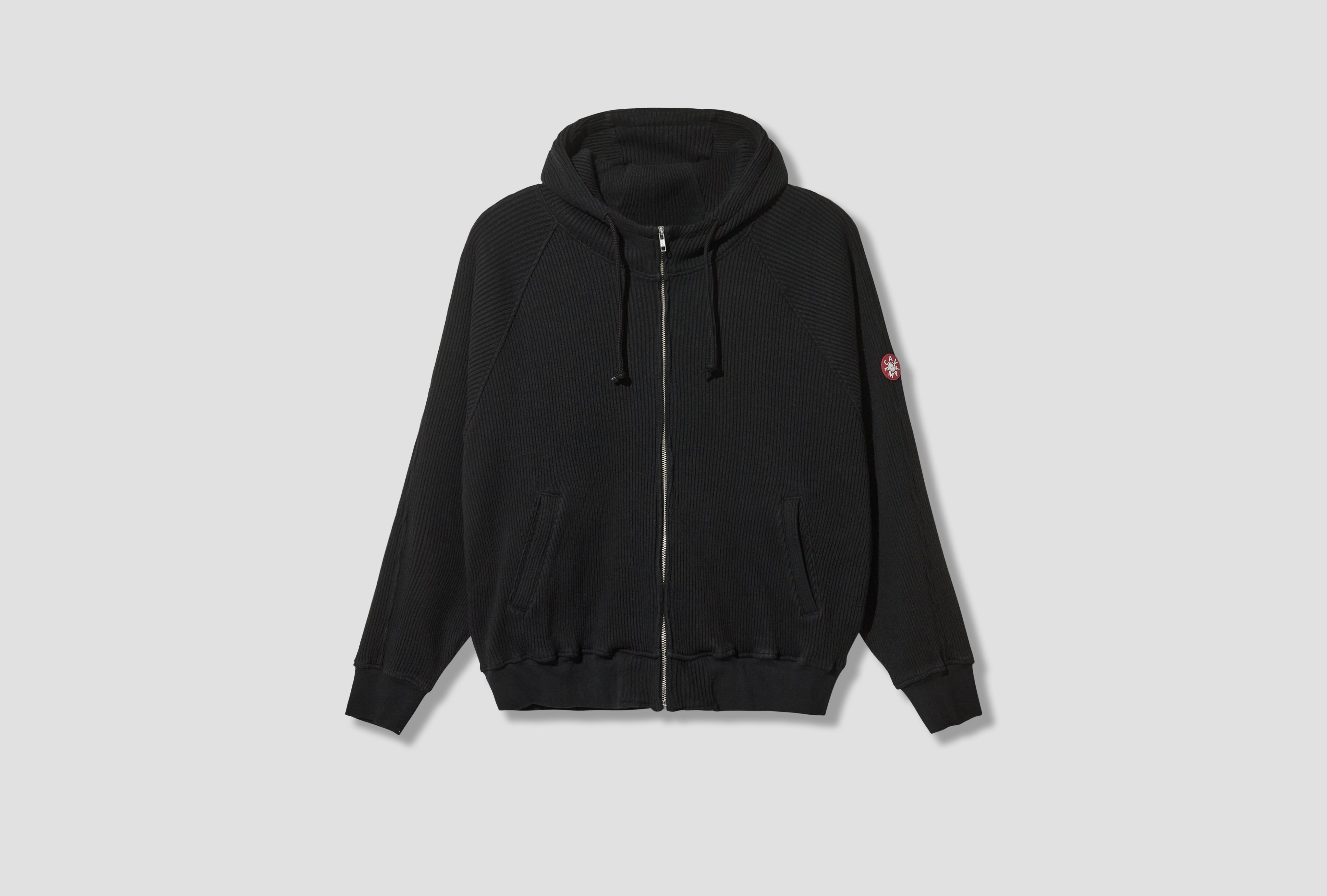 CAV EMPT 와이드 립 빅 헤비 집업 후드 CES29CS14