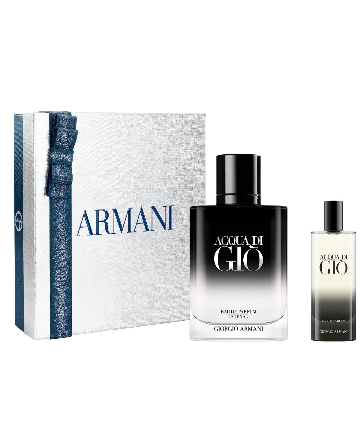 GIORGIO ARMANI 아쿠아 디 지오 오 드 퍼퓸 인텐스 남성 향수 홀리데이 기프트 세트