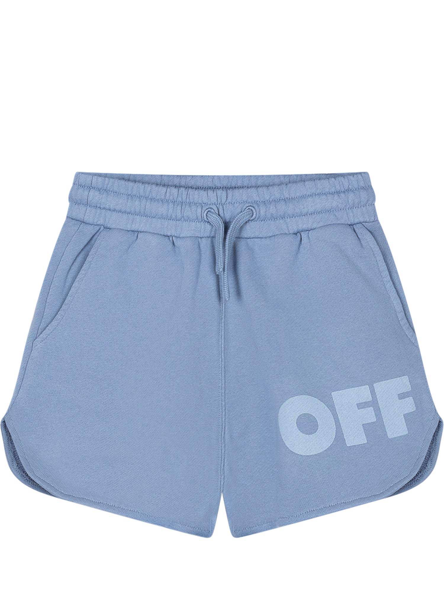 Off-White Kids 오프 화이트 키즈 미니 로고 그래픽 반바지