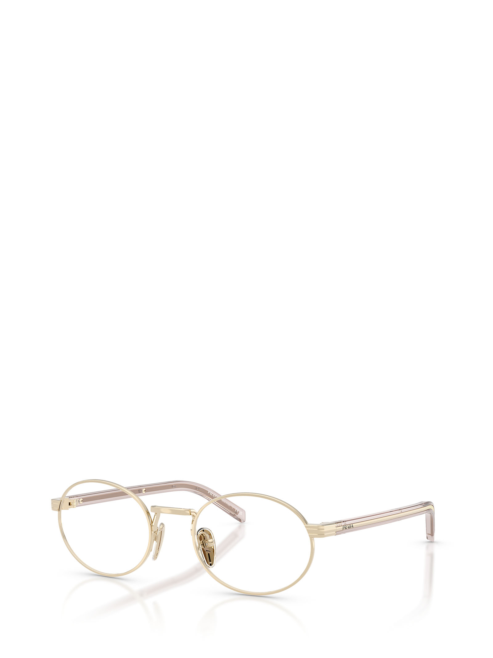 PRADA PR B55V 페일 골드 안경