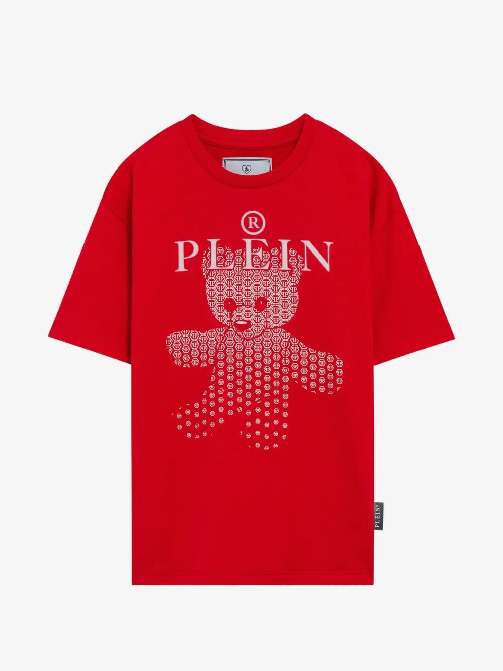 Philipp Plein Kids 테디베어 프린트 티셔츠