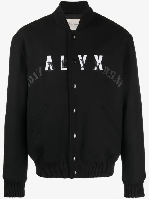 1017 ALYX 9SM 가죽 로고 자켓