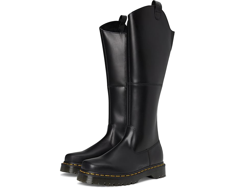 DR. MARTENS 아마야 하이 가죽 벡스 라이딩 부츠
