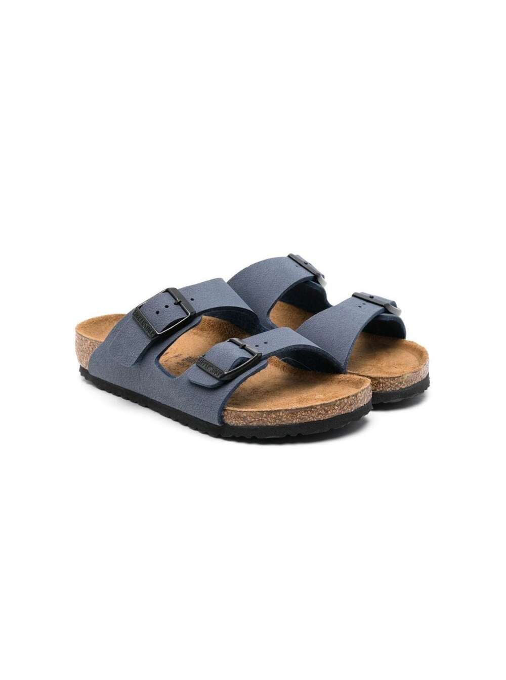 Birkenstock Kids 미니 보이즈 아리조나 버클 샌들 조절 가능