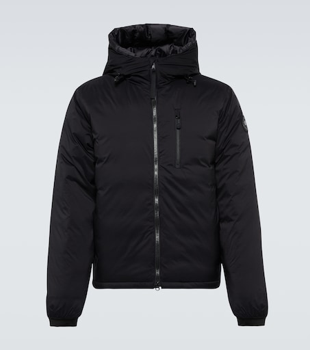 CANADA GOOSE 블랙 레이블 로지 후디 다운 자켓