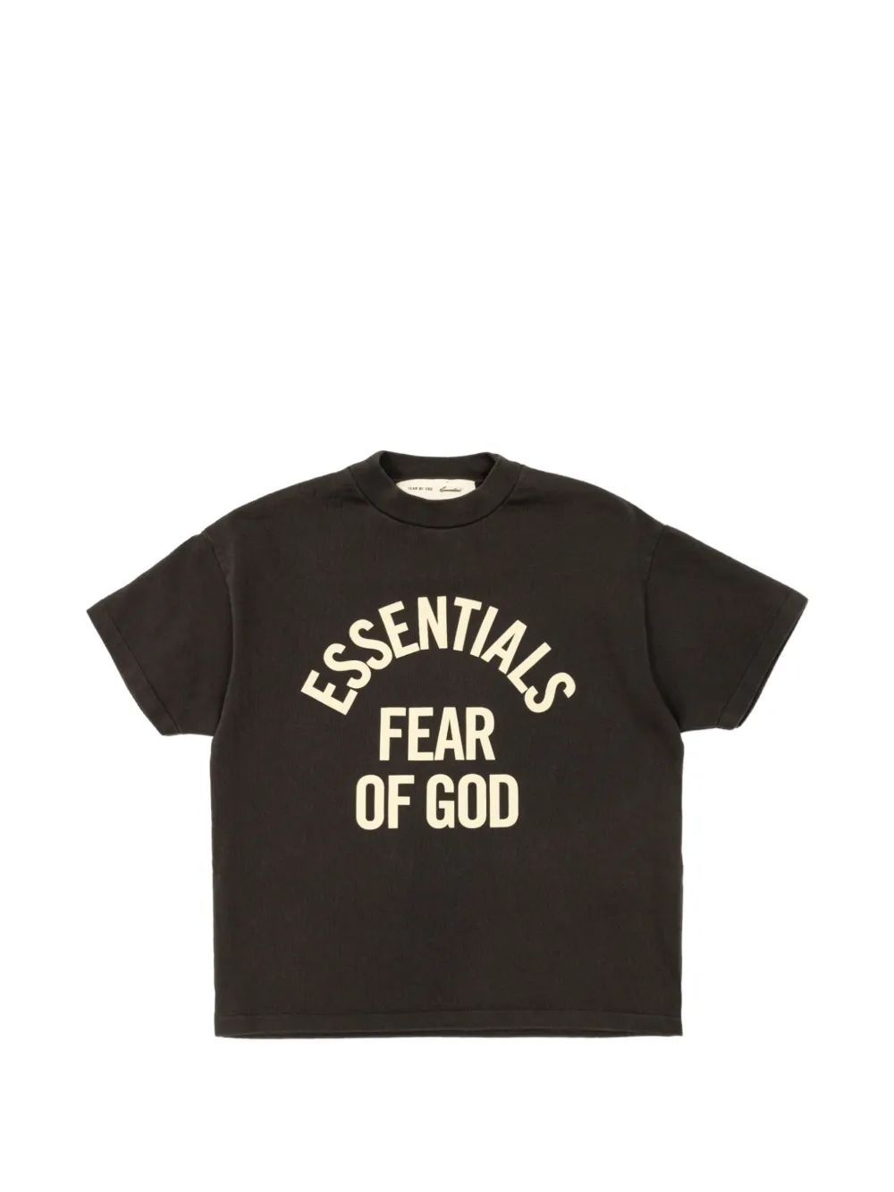FEAR OF GOD KIDS 캠퍼스 90's 로고 프린트 면 티셔츠