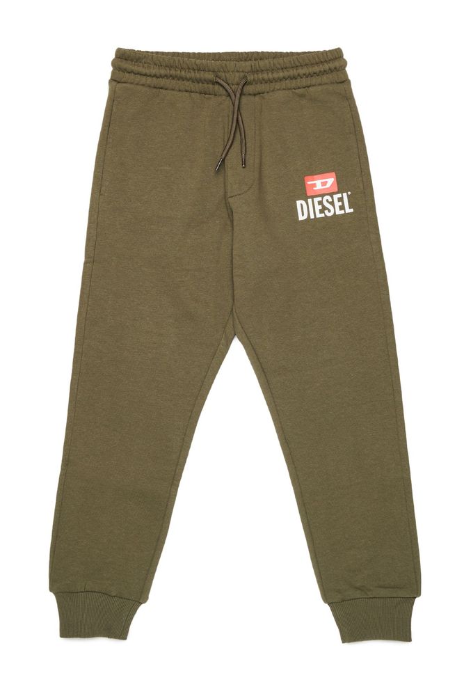 Diesel Kids 프솔리브 로고 조거 팬츠