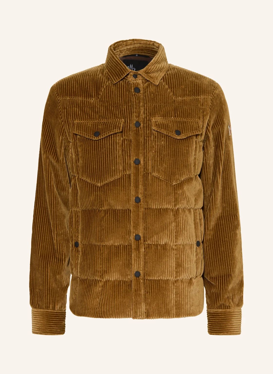 MONCLER GRENOBLE 코듀로이 다운 자켓
