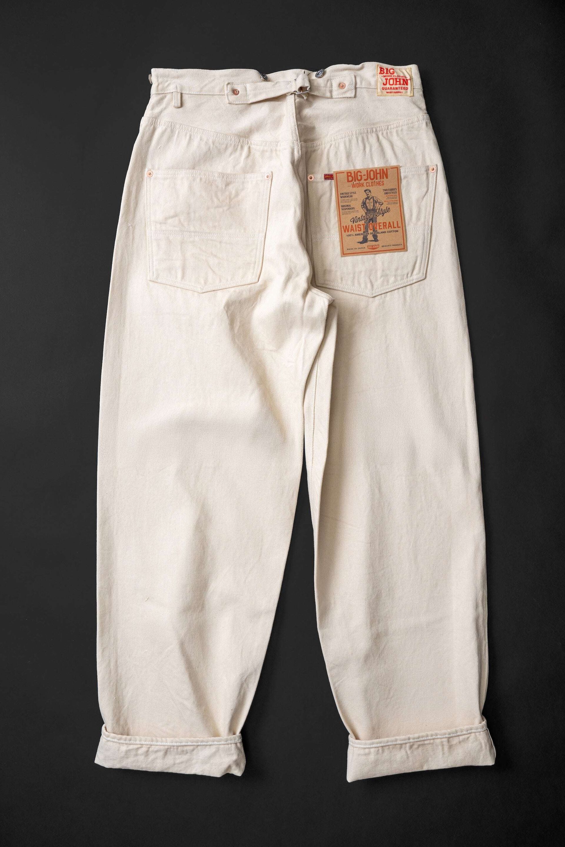 BIG JOHN M101S 14oz 시 아일랜드 웨이스트 오버올
