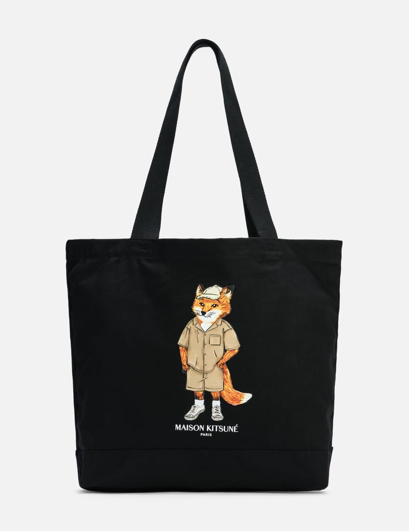 MAISON KITSUNÉ 드레스트 폭스 토트