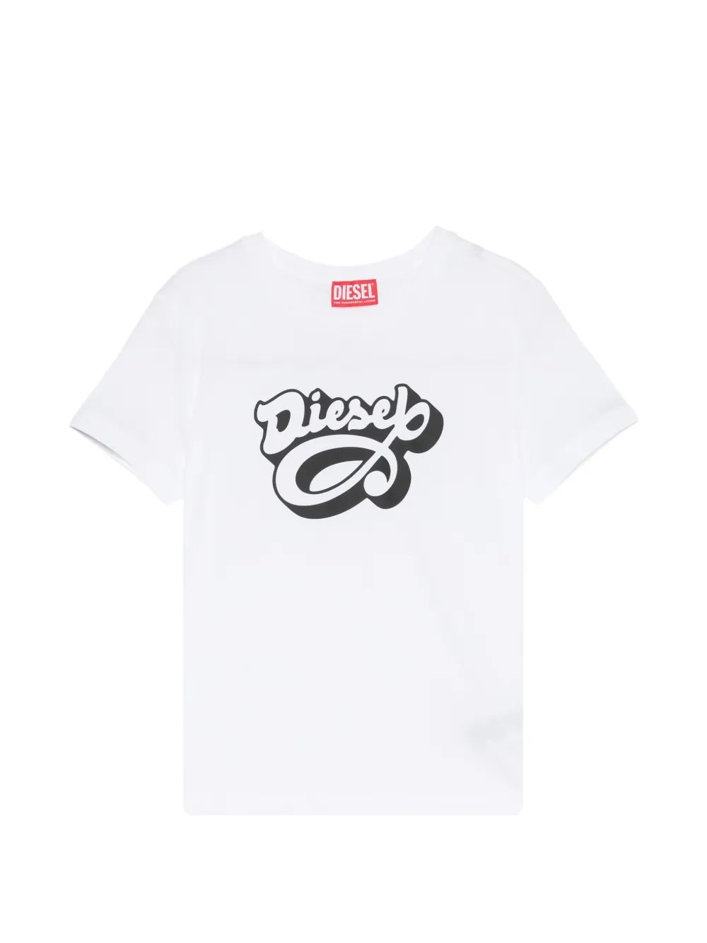 Diesel Kids 그래픽 프린트 티셔츠
