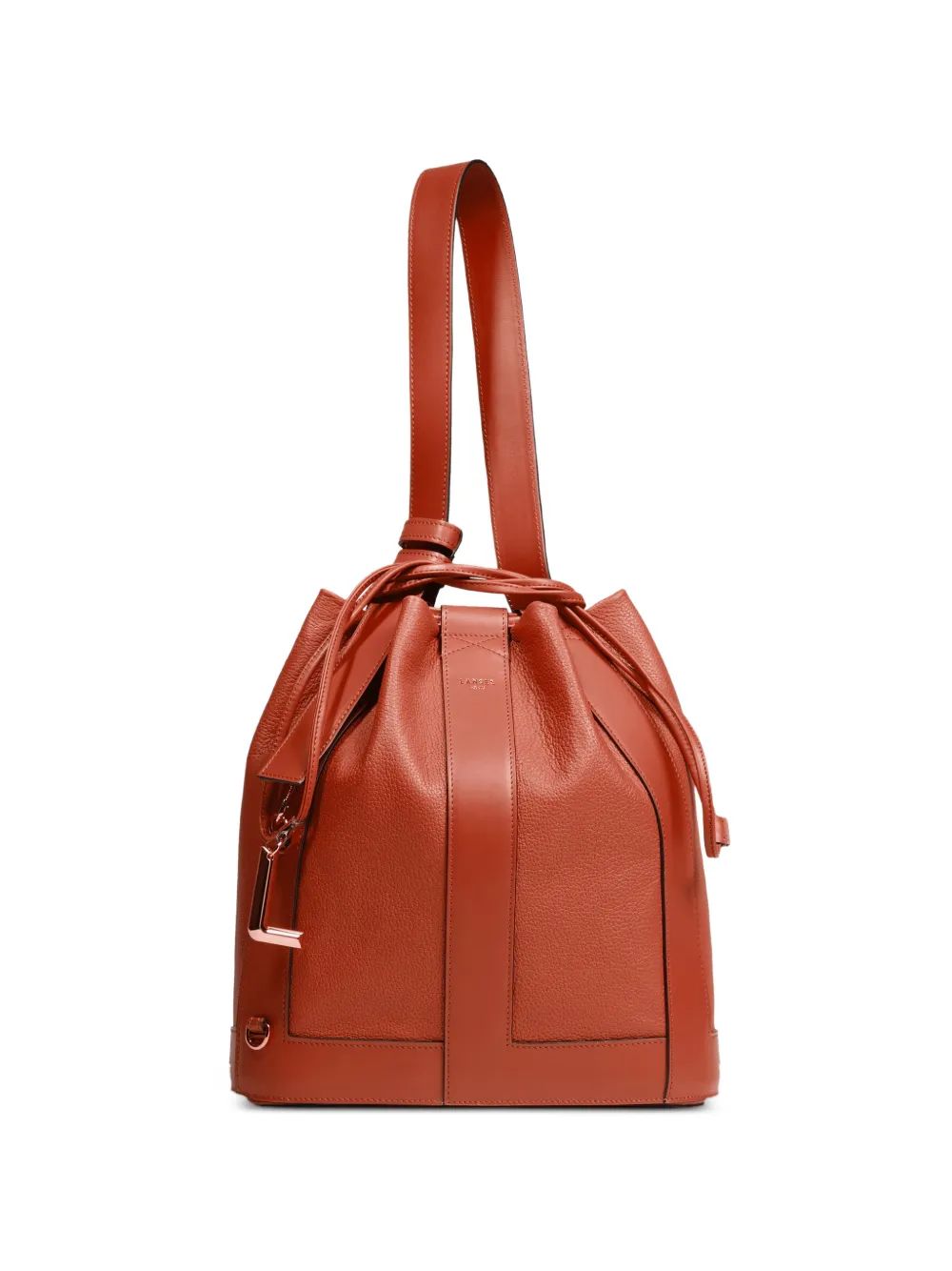 LANCEL 엘르 드 랑셀 드로스트링 버킷 백