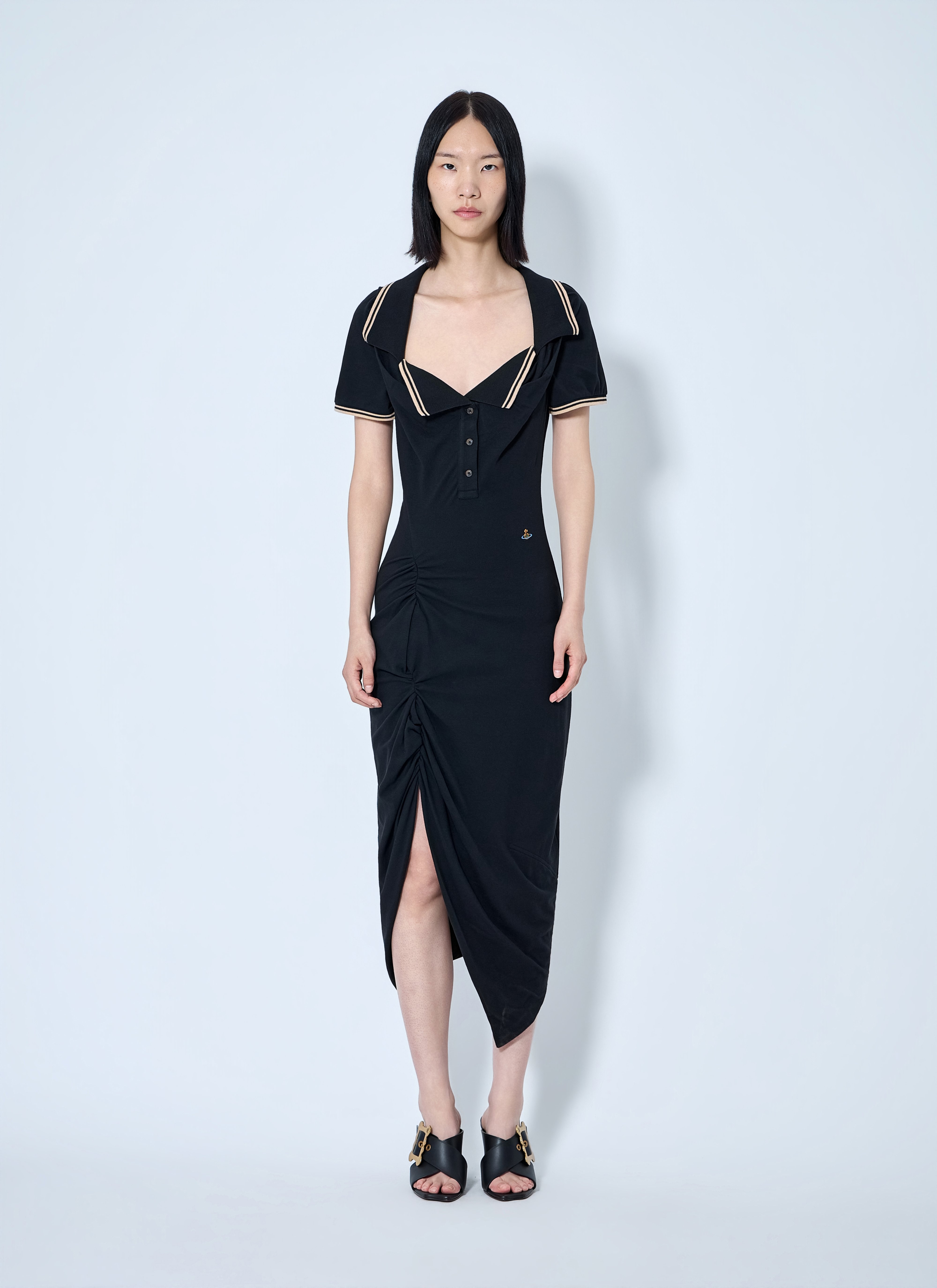 VIVIENNE WESTWOOD 롱 먼데이 풀링 드레스