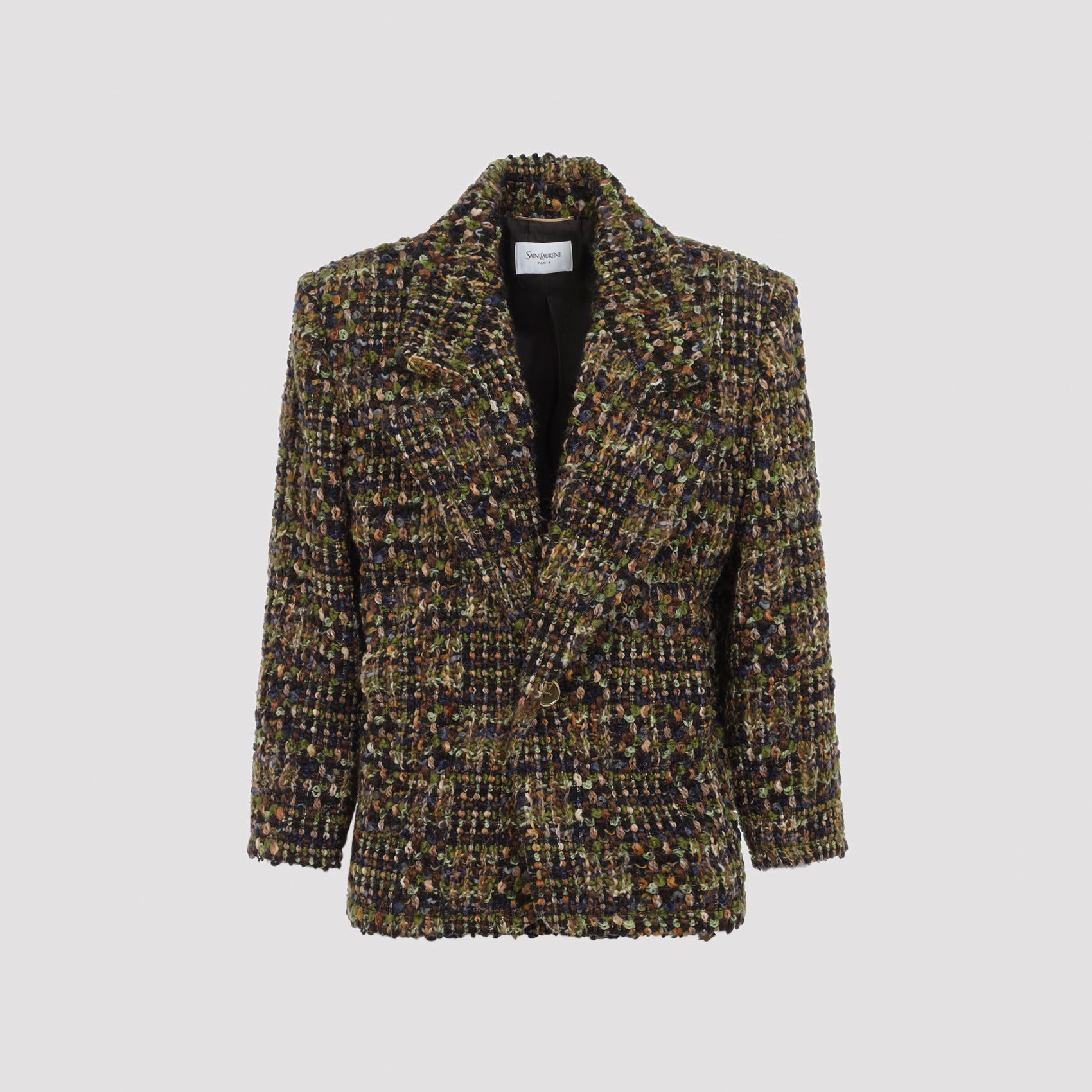 SAINT LAURENT 생 로랑 트위드 자켓