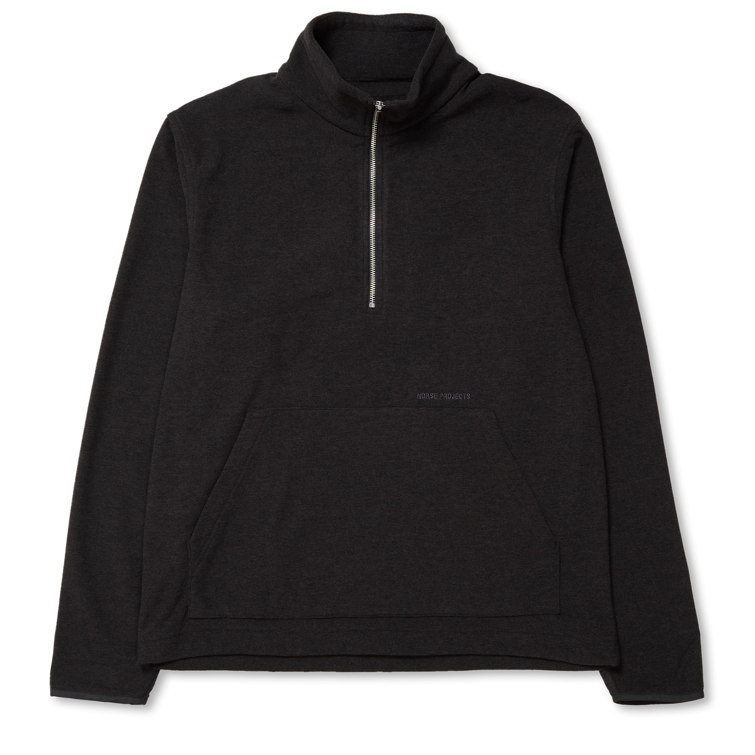 Norse Projects 프레데릭 플리스 하프 집 스웨트셔츠