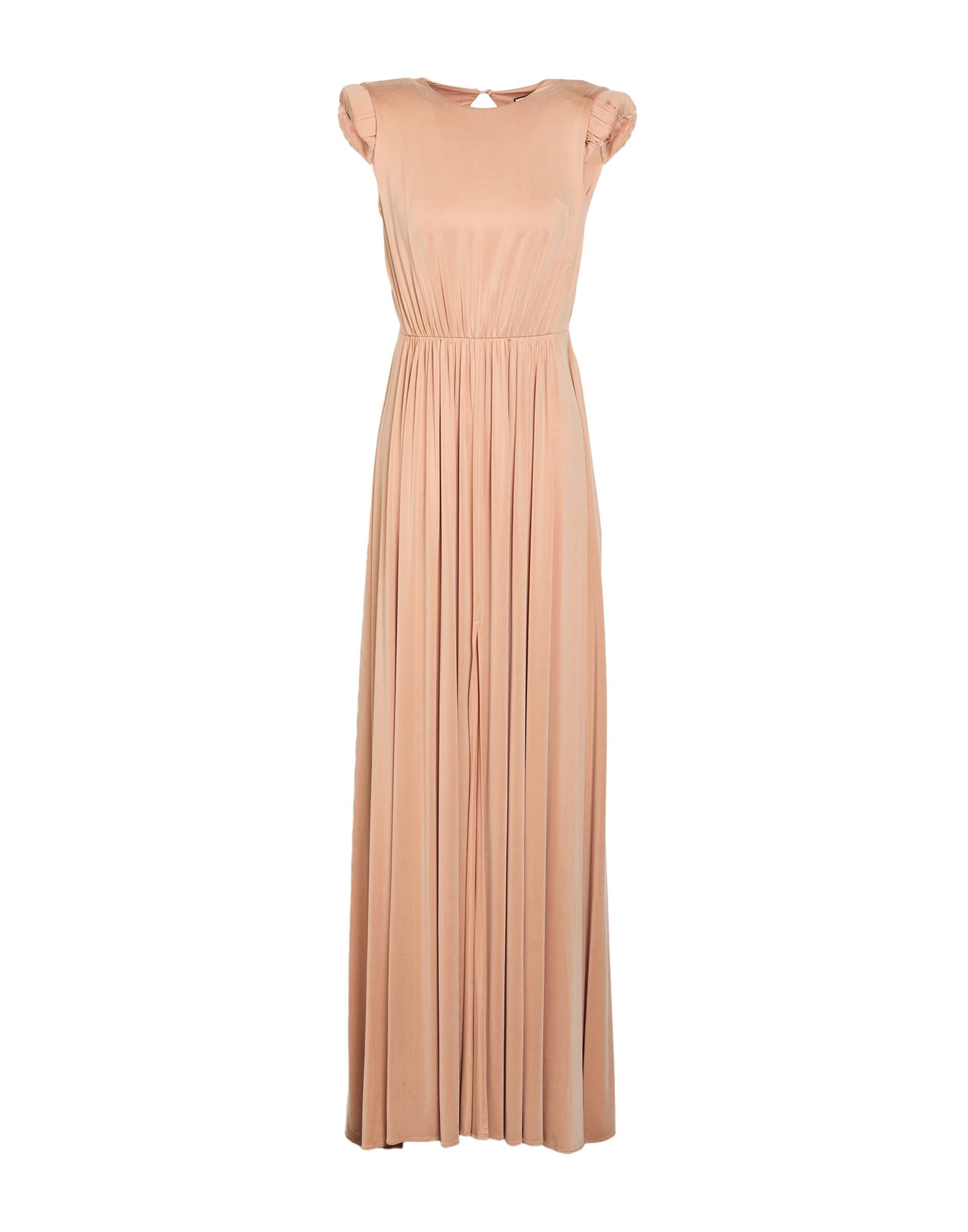 ELISABETTA FRANCHI 솔리드 컬러 맥시 원피스