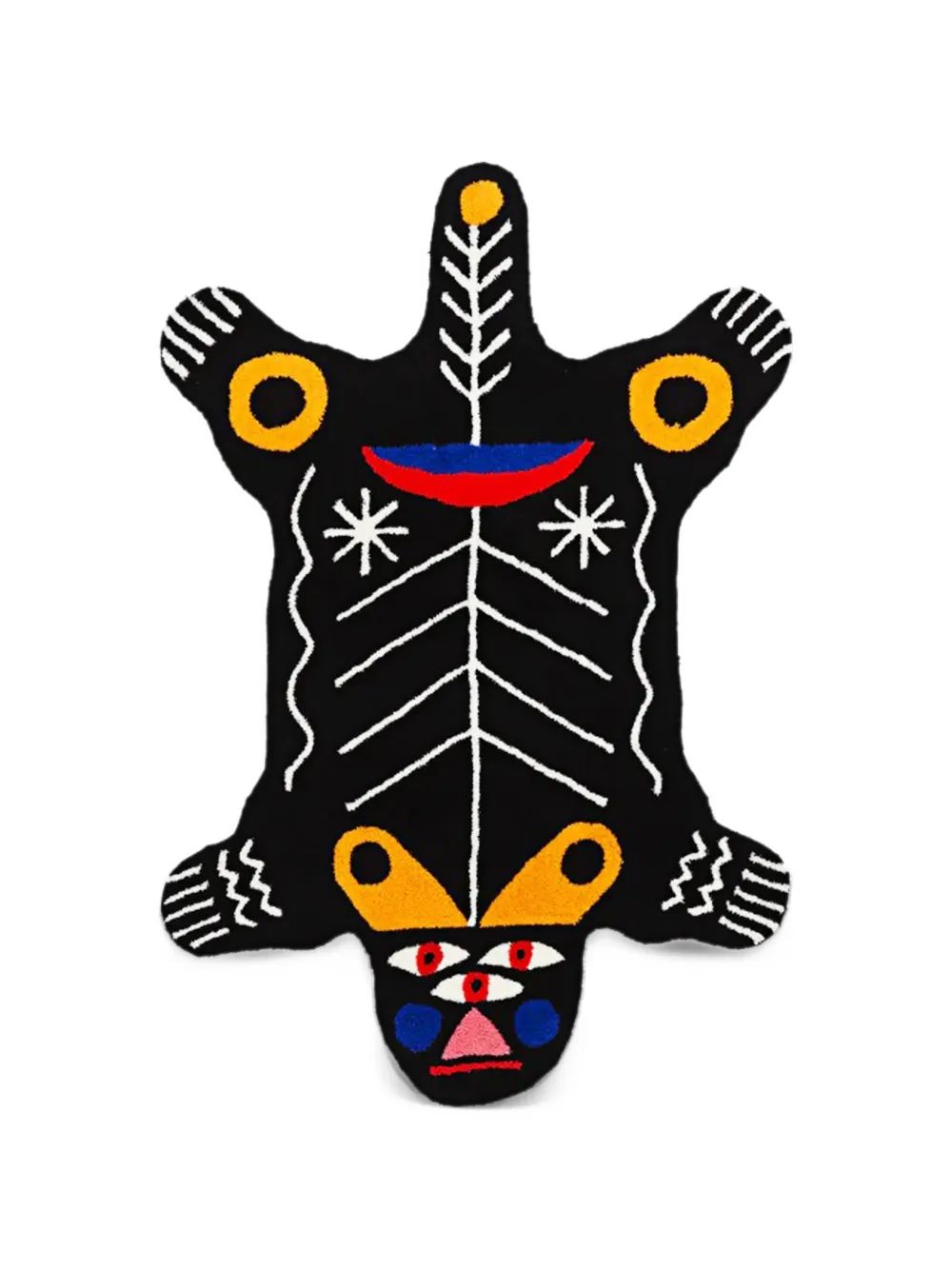 Qeeboo 키노토 그래픽 프린트 러그