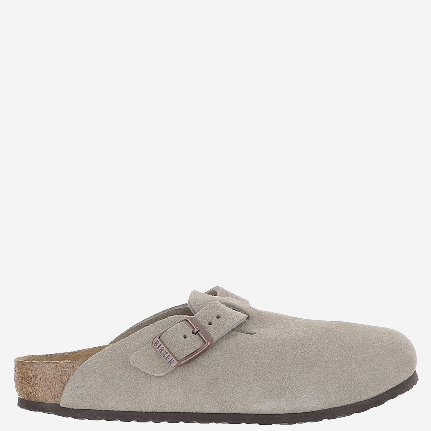 Birkenstock Kids 보스턴 스웨이드 샌들