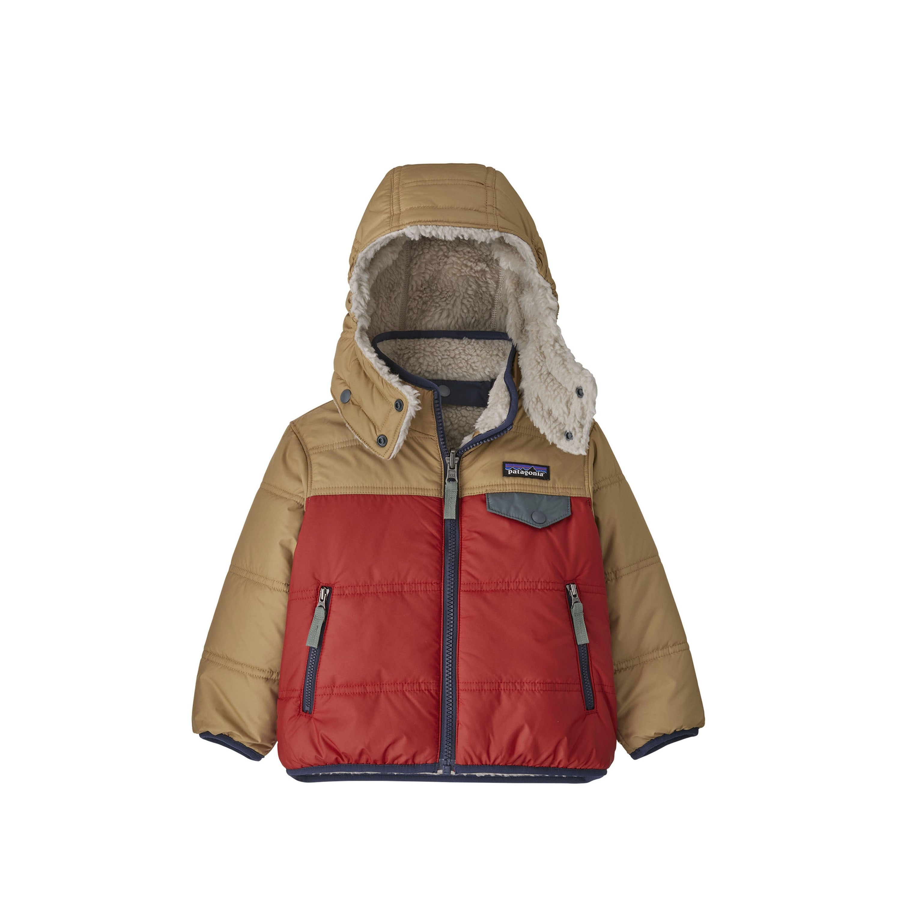Patagonia Kids 베이비 파타고니아 리버시블 트리블스 후디
