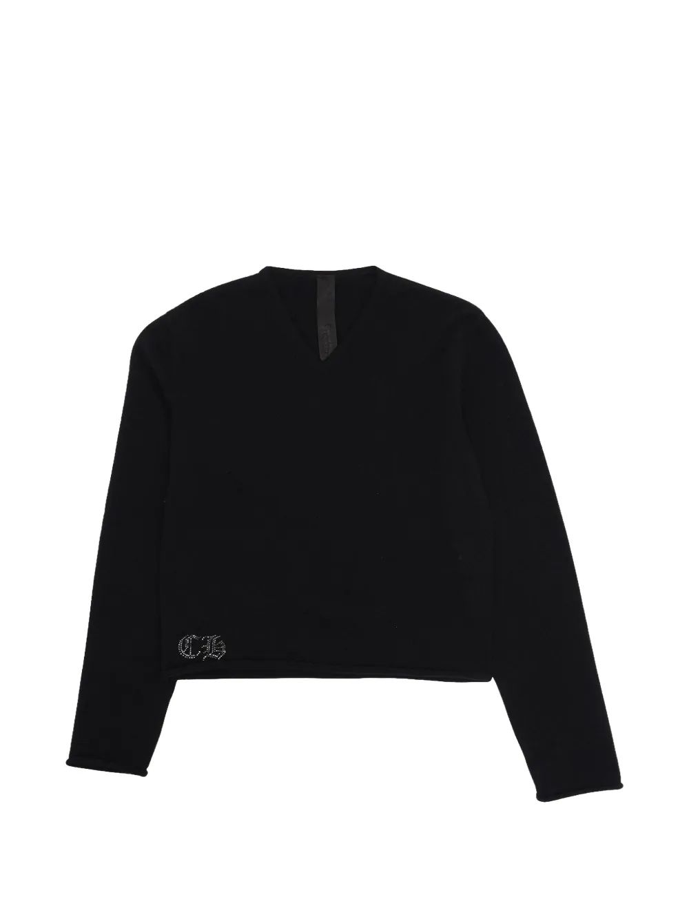 CHROME HEARTS 브이넥 니트