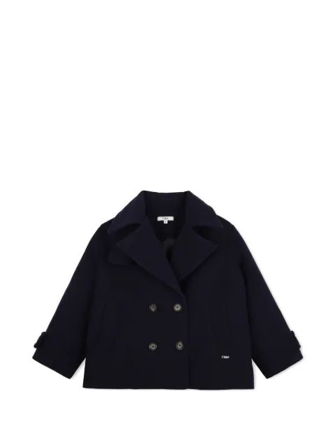 Chloe Kids 더블 브레스트 피코트