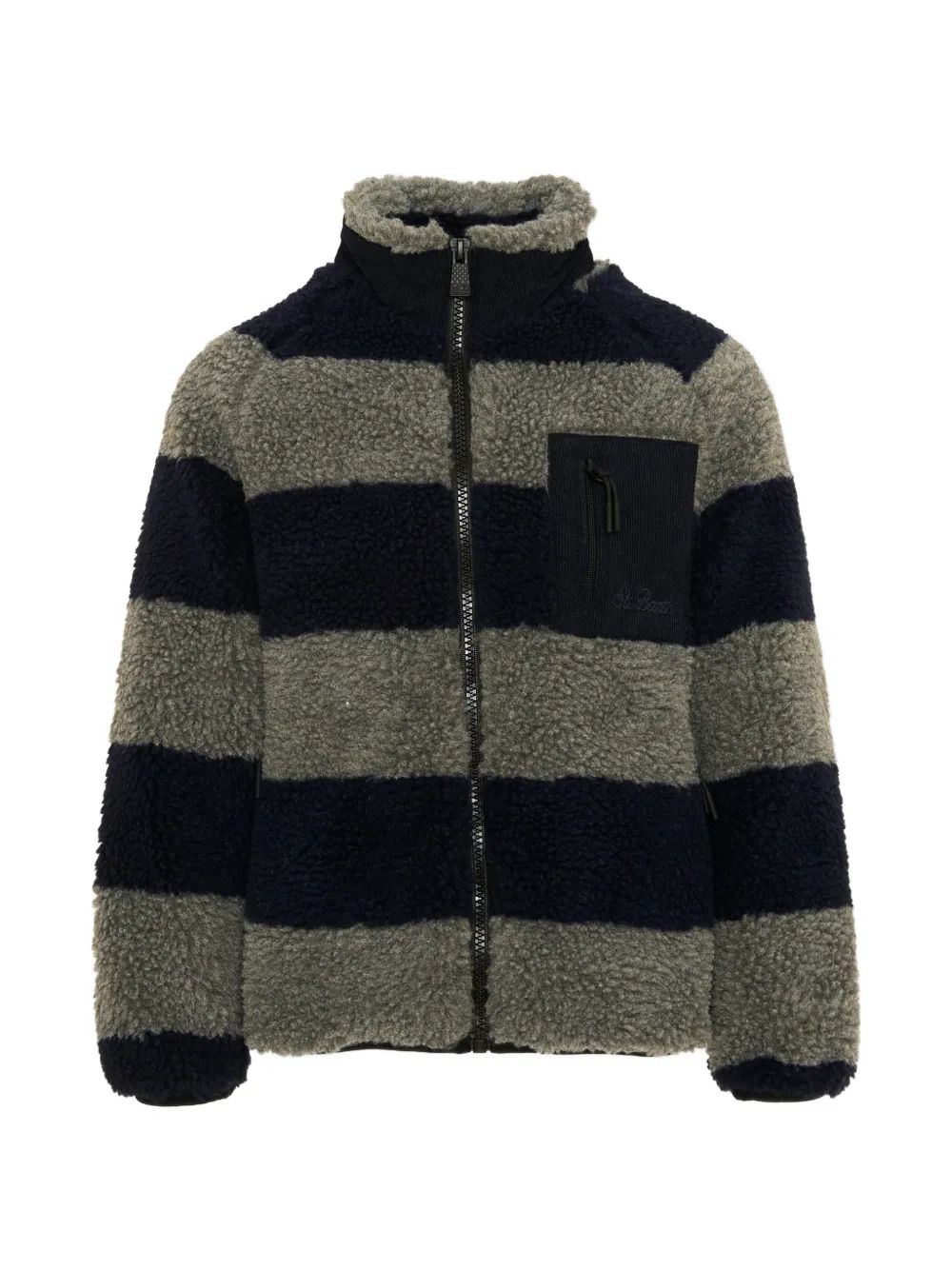 Mc2 Saint Barth kids 키스톤 스누피 패치 스트라이프 자켓