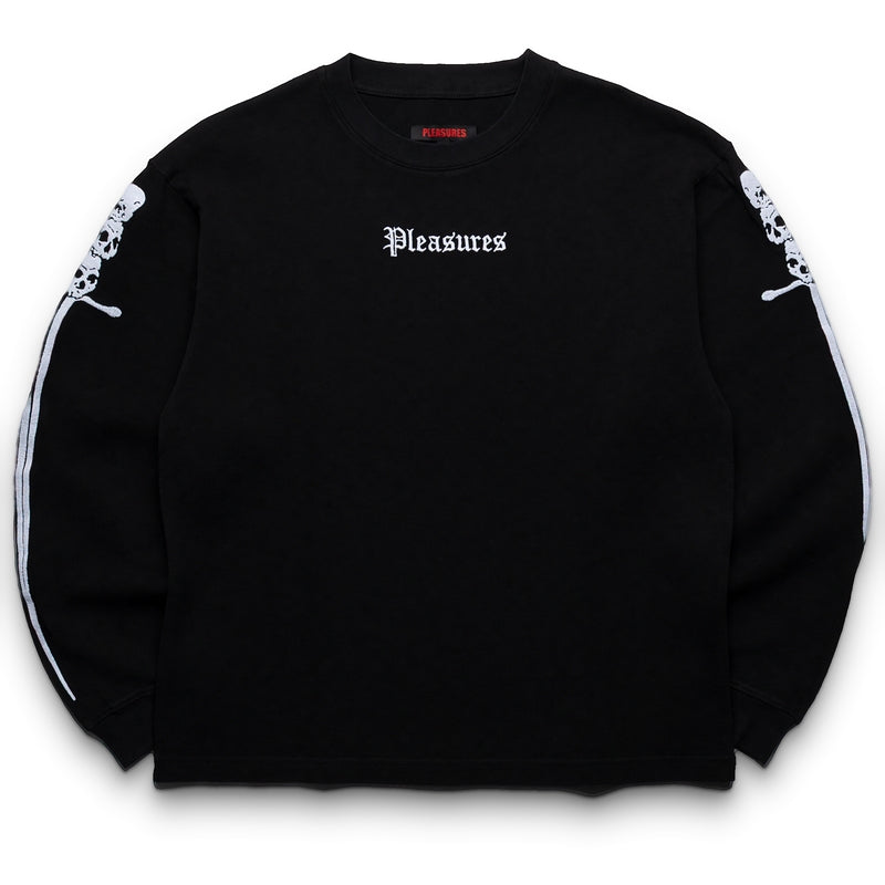 PLEASURES 러스터 헤비웨이트 L/S 티