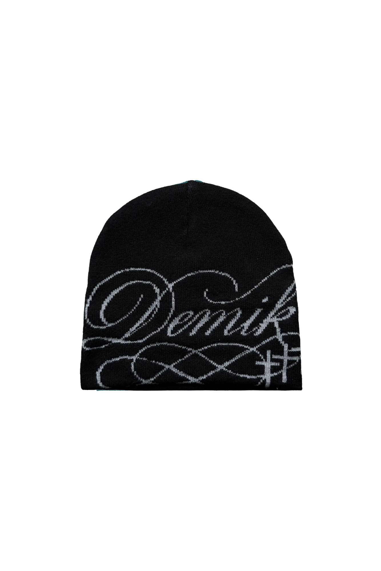 DemikNJ Reversible Script Beanie