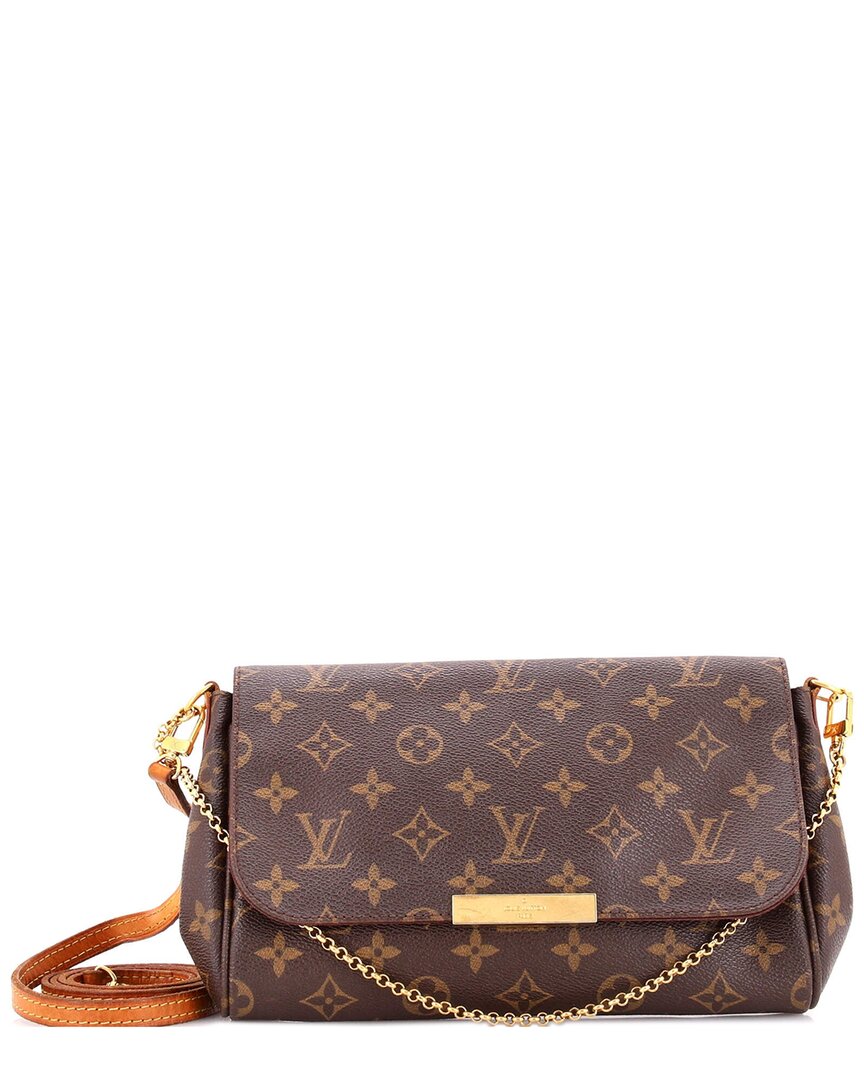 LOUIS VUITTON 브라운 모노그램 캔버스 페이보릿 MM