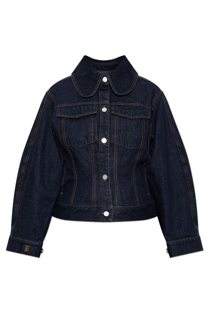 BY MALENE BIRGER 빌리스 콘트라스트 스티치 데님 자켓