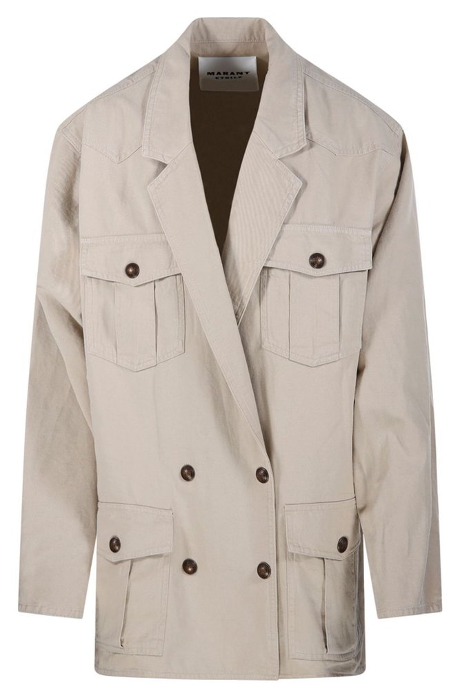 ISABEL MARANT ETOILE 이자벨 마랑 에투알 네발라 더블 브레스트 자켓