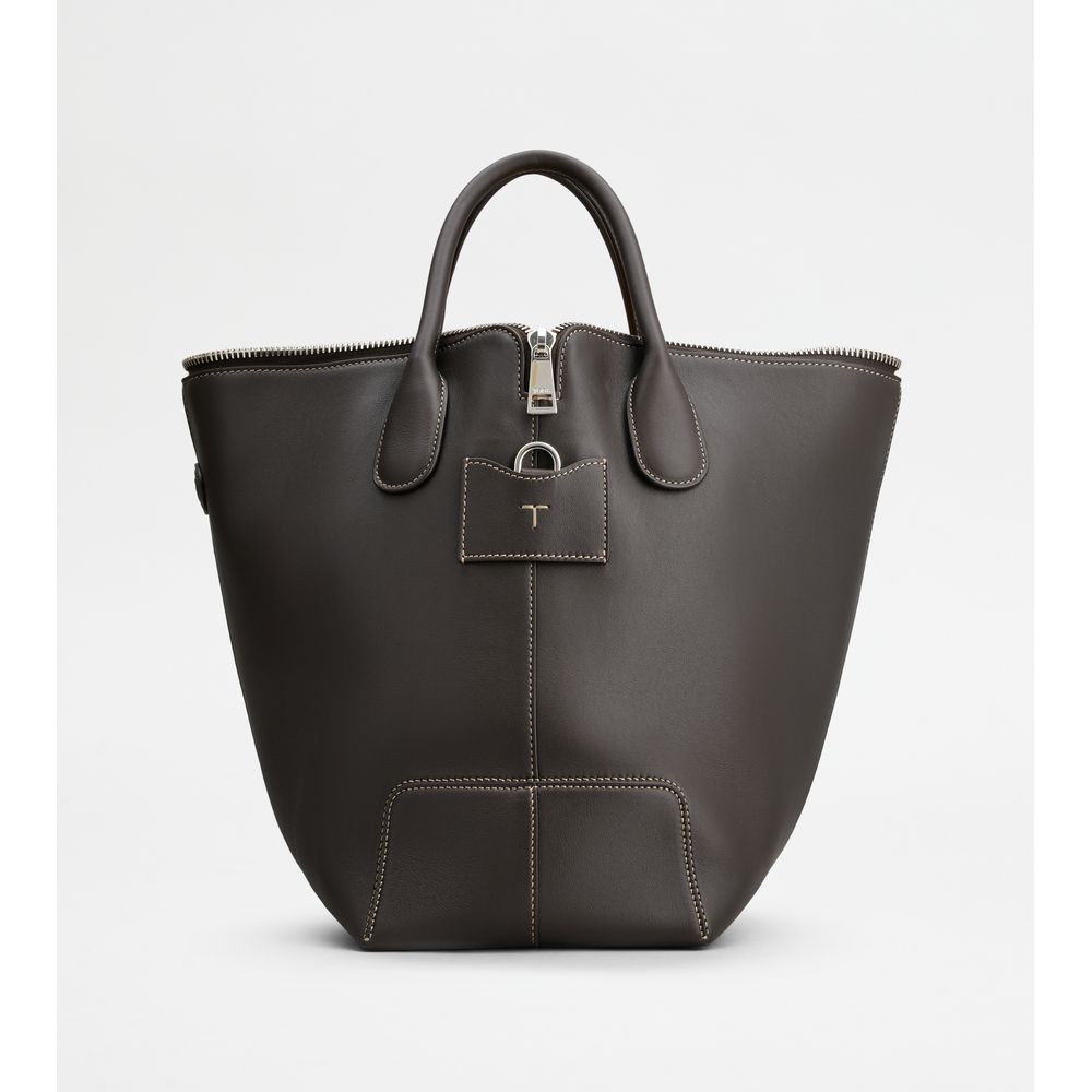 TOD'S 토드스 디 백 스윙 가죽 미디엄