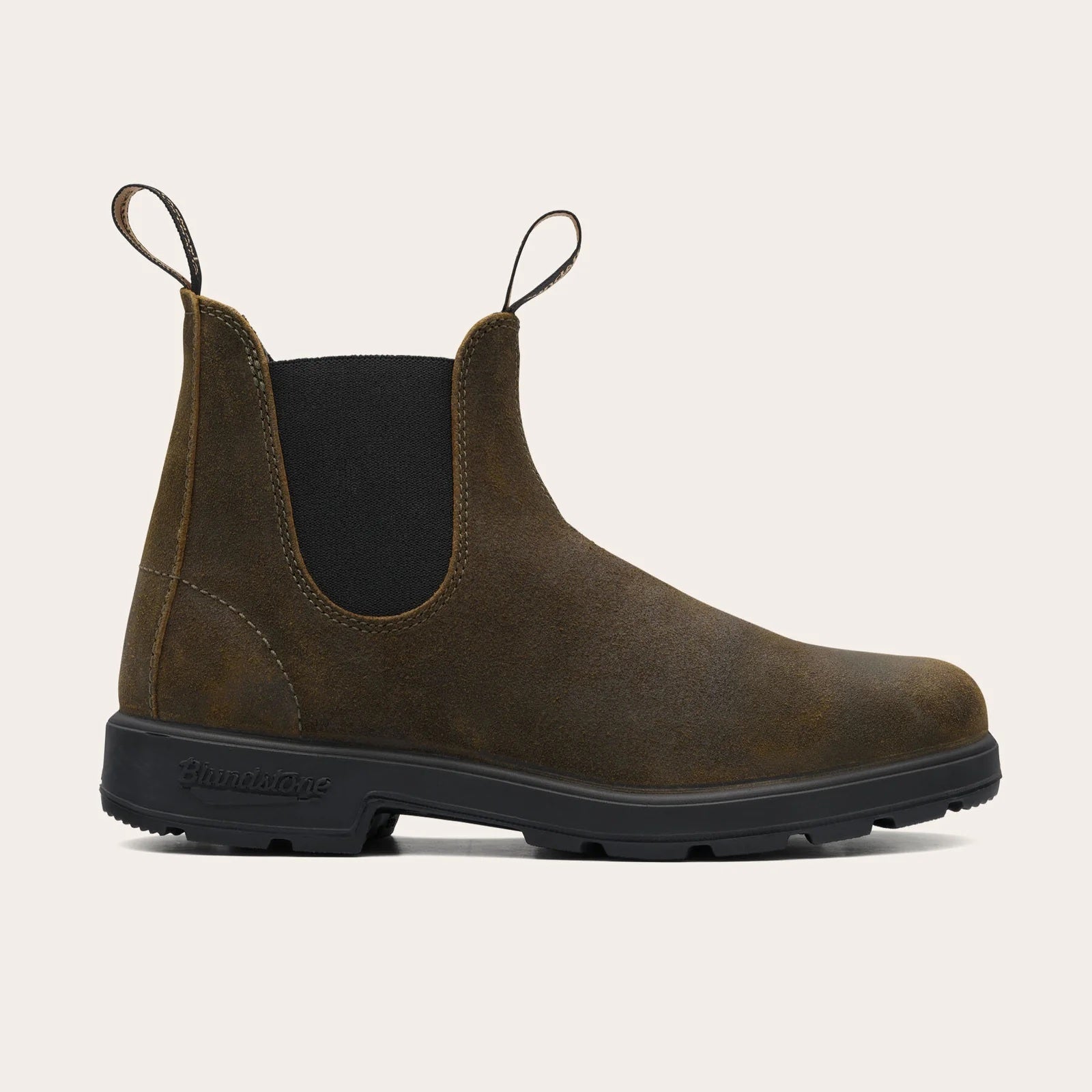 Blundstone 1615 다크 올리브 왁스드 스웨이드