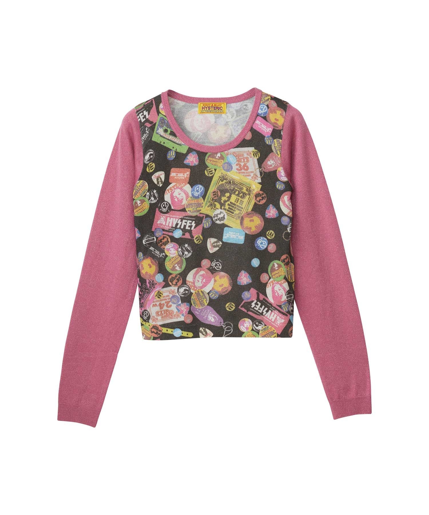 HYSTERIC GLAMOUR 기타 데이즈柄 풀오버