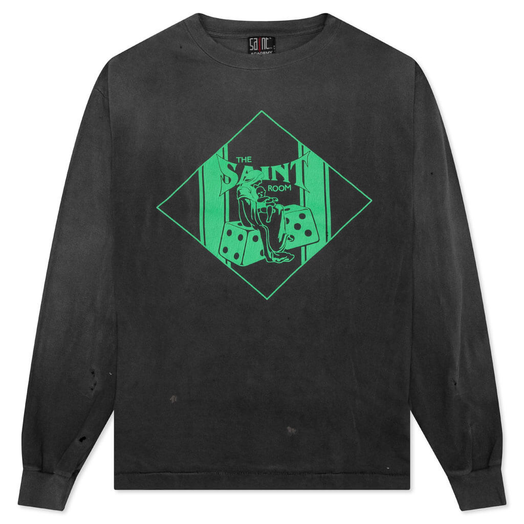 Shermer Academy Saint Room L/S Tee | Saint Michael | FETCHING