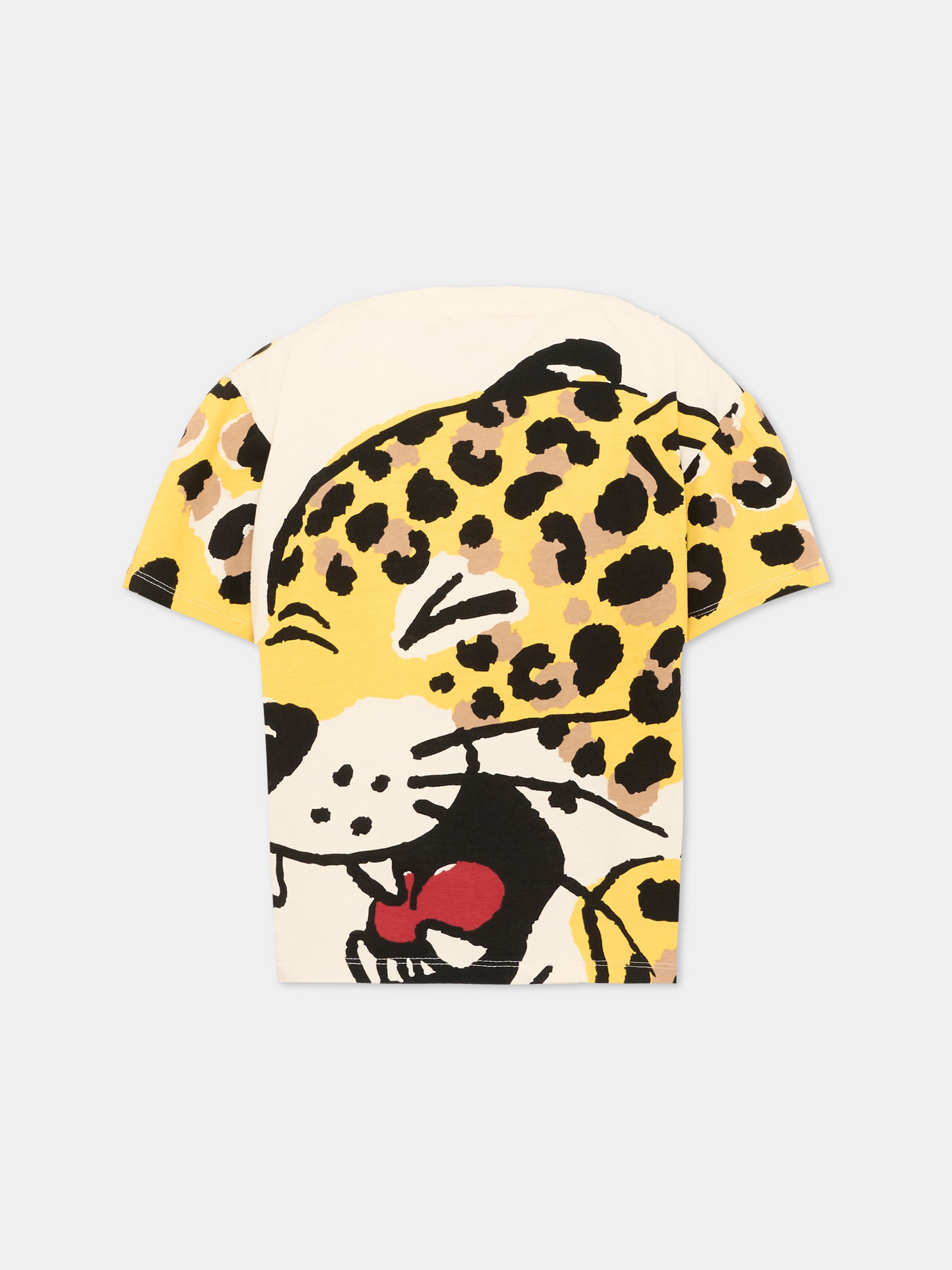 Kenzo Kids 호랑이 프린트 멀티컬러 티셔츠