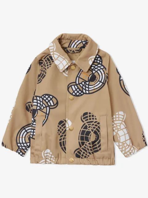 Burberry Kids 토마스 베어 경량 재킷