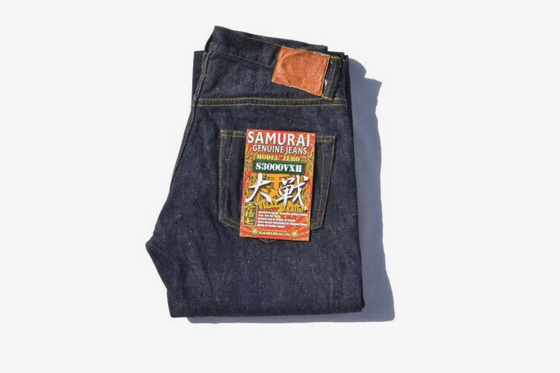 SAMURAI JEANS S3000VXII 17OZ 제로 부시도 모델 리틀 루즈 스트레이트