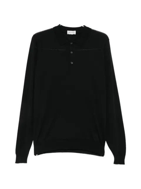 JOHN SMEDLEY 벨펠트 롱슬리브 폴로 스웨터