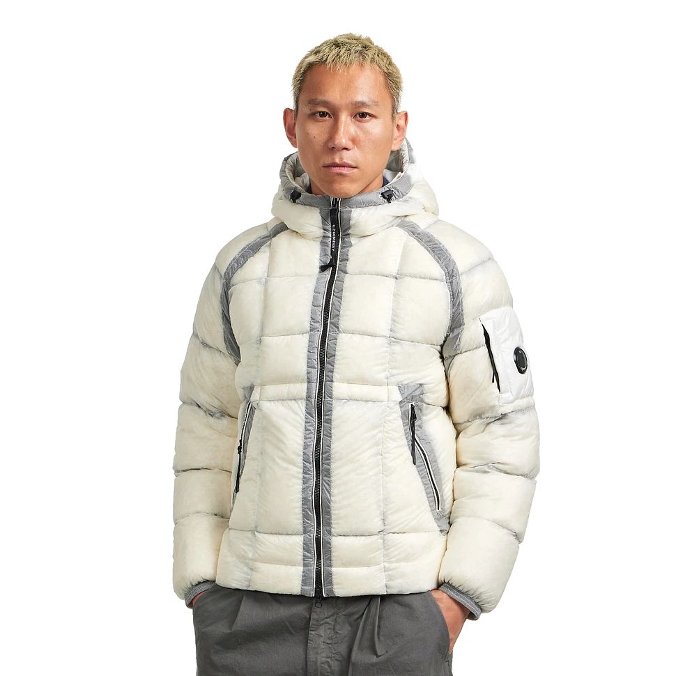 C.P. COMPANY DD 셸 퍼프 자켓 가제 화이트