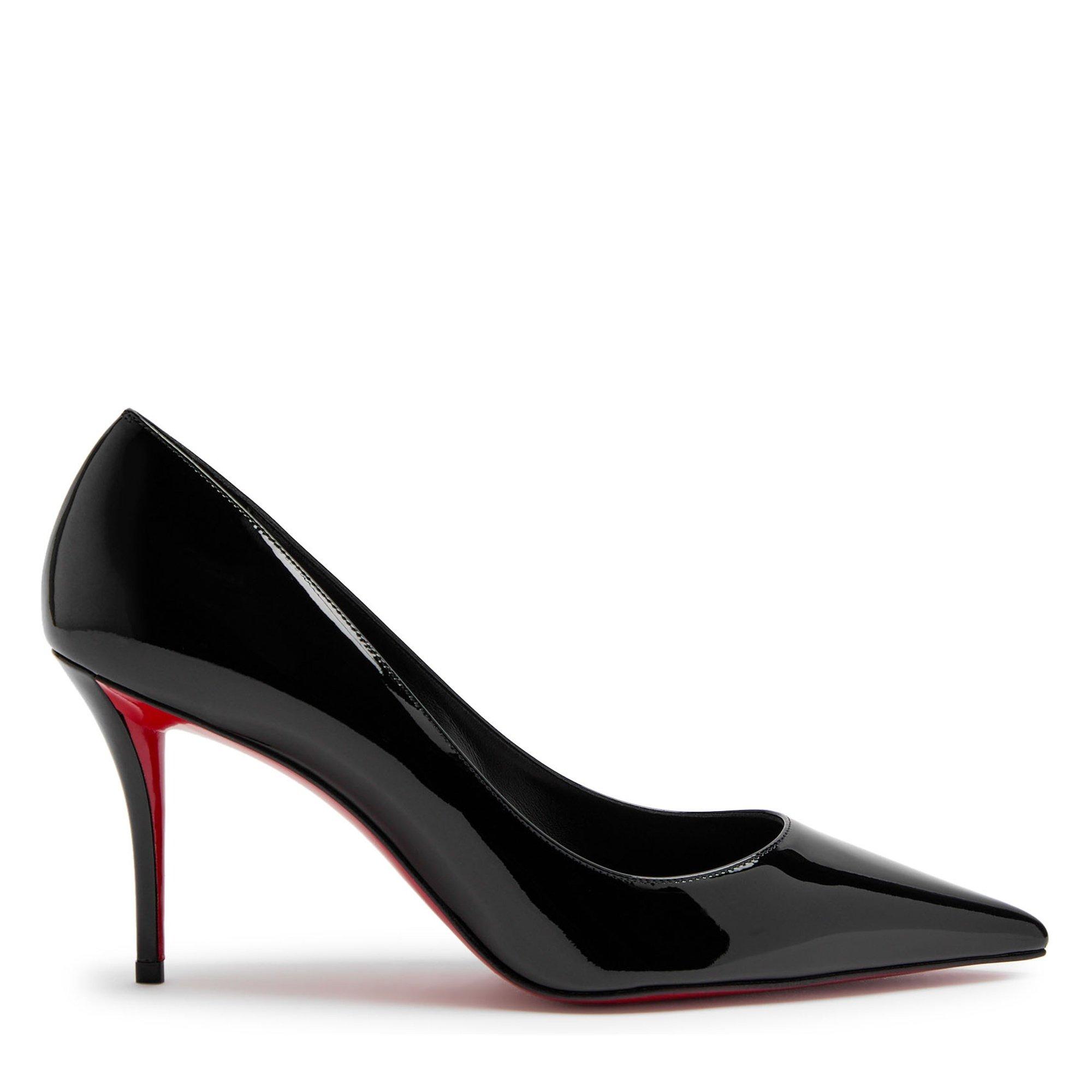 CHRISTIAN LOUBOUTIN 여성 미스 Z 80 페이턴트 레더 스틸레토 힐