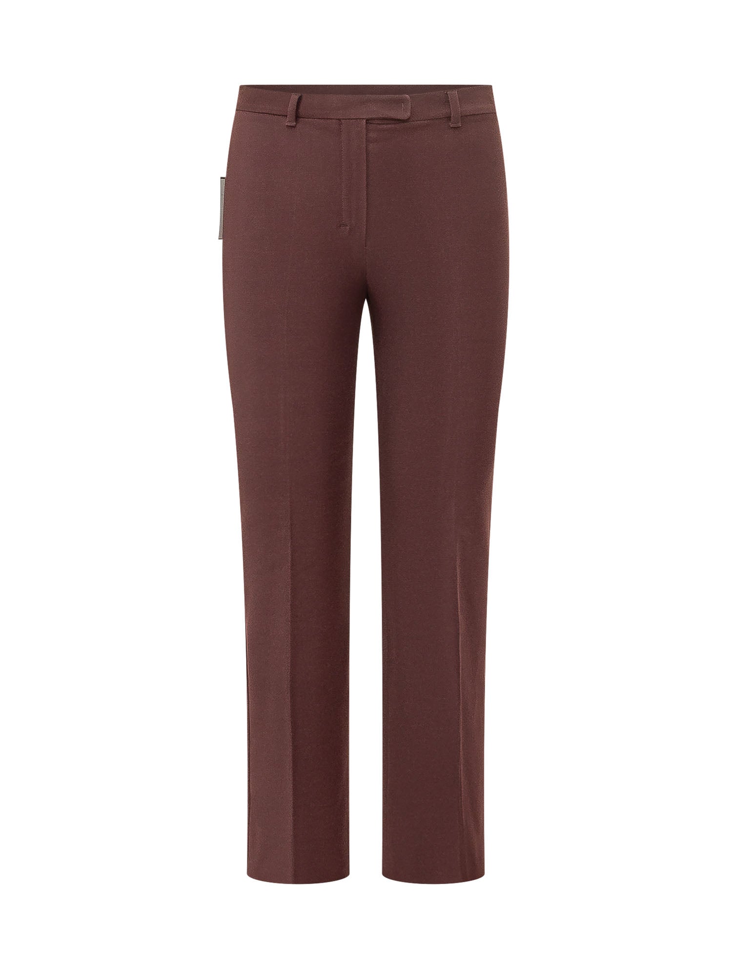 MAXMARA'S 맥스 마라스 롱 스트레치 코튼 혼합 바지