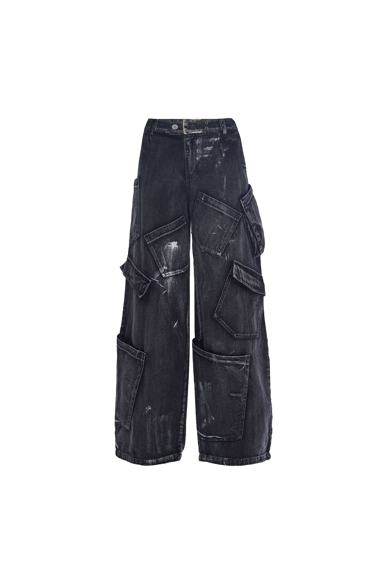 EMOTIONAL WORLD® Wild Patched-Pocket Cargo Jeans