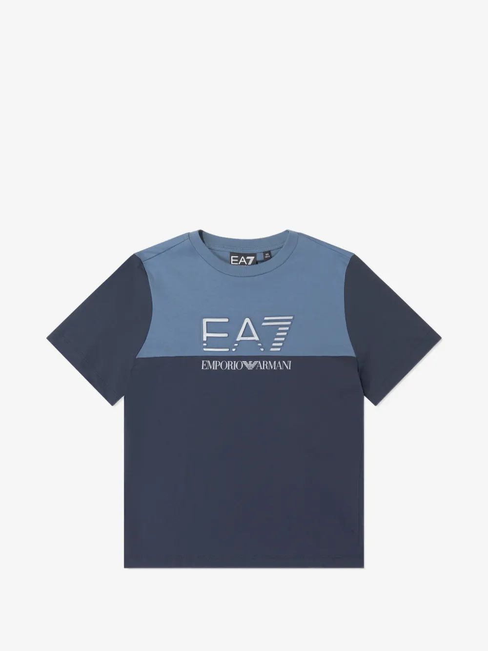 Emporio Armani Kids EA7 로고 프린트 티셔츠