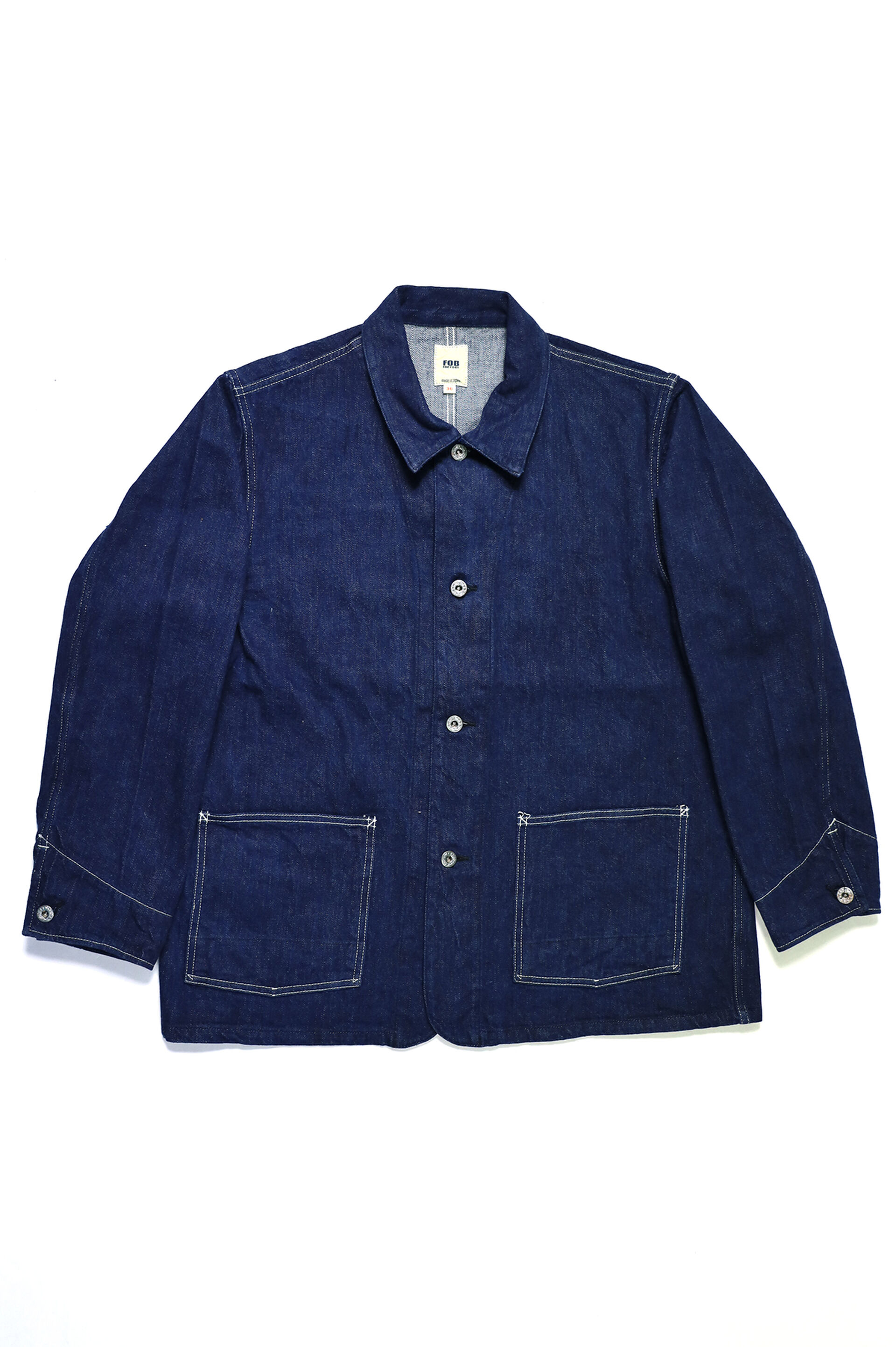 FOB FACTORY F2467 WWII 데님 초어 코트