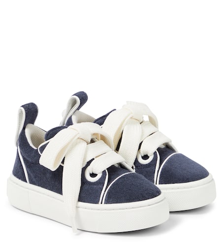 Christian Louboutin Kids 토이 테리 스니커즈