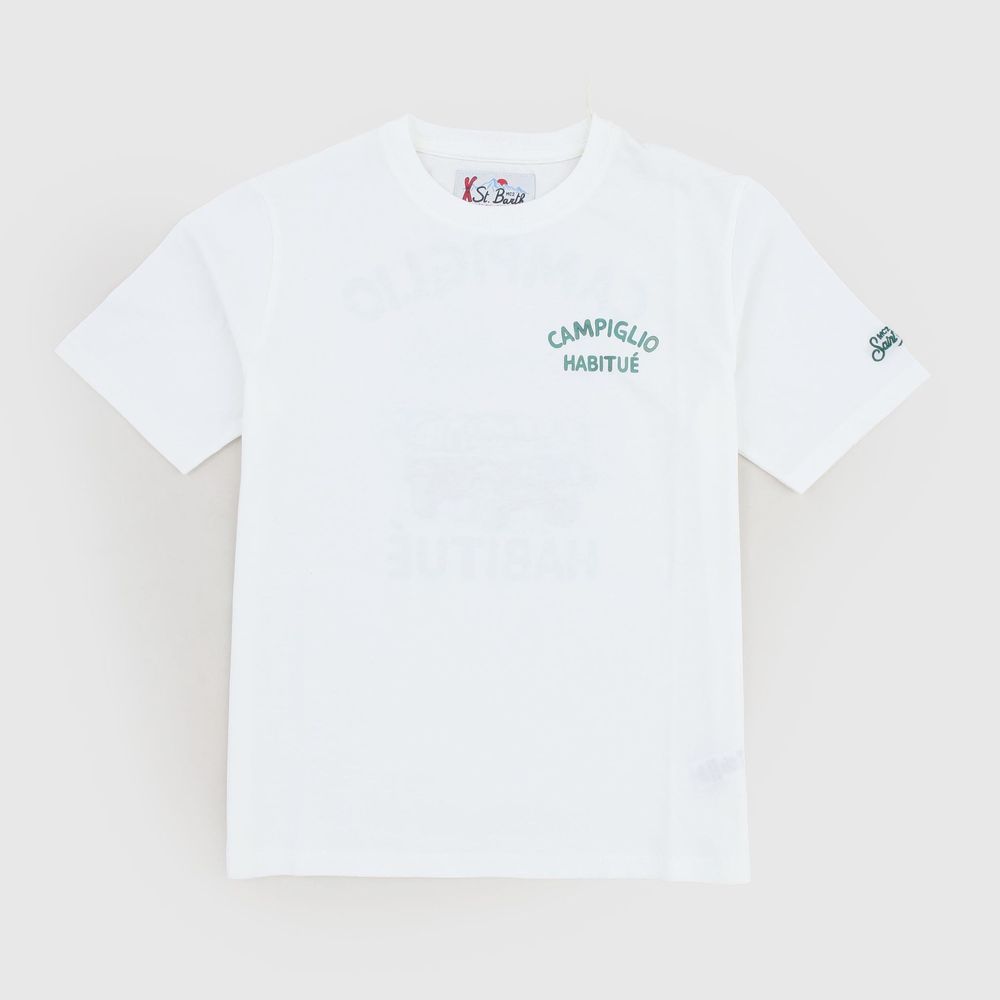 Mc2 Saint Barth kids 카메론 크루넥 티셔츠