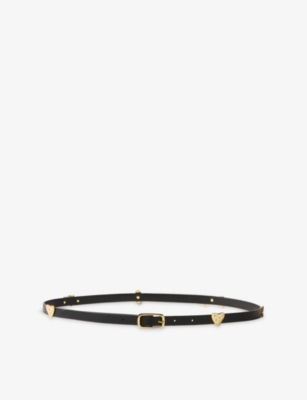 Claudie Pierlot  하트 장식 가죽 벨트